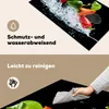 KitchenYeah© Herdabdeckplatte Paprika - Schwarz - Gemüse - Produktbild-Vorschau 4