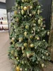 Weihnachtskugeln Kunststoff 8cm 6 Stück - Piniengrün Produktbild-Vorschau 1