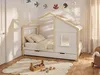 Häuschenbett 90 x 190 cm – Mit Schublade – Kiefer & MDF – Produktbild-Vorschau 2
