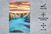 MuchoWow® Mauspad Mousepad Wasserfall - Landschaft - Wolken Produktbild-Vorschau 2