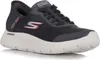 A single gray Skechers Go Walk Flex Hnds Up shoe is shown from a side angle on a white background. Anteprima dell’immagine prodotto