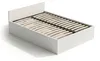 Bett mit Bettkasten 120x200 cm Metalllattenrost aufklappbar Produktbild-Vorschau 2