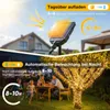 SALCAR  768er  Solar Cluster Lichterkette Außen LED 8,6m Produktbild-Vorschau 4