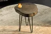 riess-ambiente Table d'appoint ronde GOA 45 cm gris Bois Voir les images du produit 5
