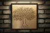 CopperAndCraf Art mural personnalisé en cuivre 24x24 cm, Voir les images du produit 7