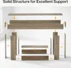 An exploded view of a console table, showing its individual components and how they fit together. Anteprima dell’immagine prodotto