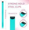 Haarspelden voor kinderen, 12 stuks, kleur: teal, lengte: Productafbeelding-voorbeeld 3