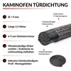 Türdichtung Set für Fireplace Paris Kaminofen 2,5m, ⌀ 9mm Produktbild-Vorschau 3