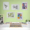 ECD Germany Malset mit Holzkoffer, 85-Teilig, 36x26x10 cm, Produktbild-Vorschau 9