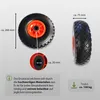 2x Sackkarrenrad PolyurethanRad 260x85 mm 3.00-4 75 mm Produktbild-Vorschau 3
