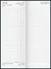 2027 BRUNNEN Vormerkbuch 11x30cm 2S/1T Produktbild-Vorschau 2