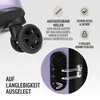 DEUBA® TRAVEL Koffer Set 3tlg 55x40x20 Sicherer Stauraum Produktbild-Vorschau 5