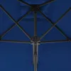 vidaXL Parasol avec mât en acier bleu 300x230 cm - Parasols Voir les images du produit 5