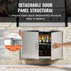 SucceBuy 915x610 mm Doppia porta di accesso al barbecue, Anteprima dell’immagine prodotto 4