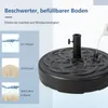 Portaombrellone riempibile da 23 l / 39 kg, portaombrellone Anteprima dell’immagine prodotto 2