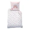 Bettwäsche Einhorn 135x200 + 80x80 cm (Unicorn) Produktbild-Vorschau 4