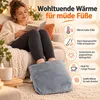 Fußwärmer elektrisch, Fusswärmer mit Massage, USB Produktbild-Vorschau 4