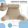 ELONEO  Deutsch ELONEO Rückenkissen, Lesekissen für Bett Produktbild-Vorschau 3
