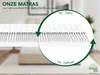 Ergonomische koudschuimmatras met 7 zones | 160 x 200 cm | Productafbeelding-voorbeeld 3