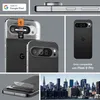 Collage of images showing a Google Pixel 9 Pro phone with a Spigen camera lens protector. Anteprima dell’immagine prodotto
