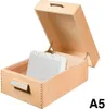 HAN Karteikasten 1005 DIN A5 quer max. 1.500 Karten Holz Produktbild-Vorschau 4