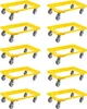 SparSet 10x Transportroller für Euroboxen 60x40cm mit Produktbild-Vorschau 1