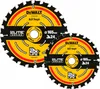 Dewalt Holzschnitt-Sägeblatt 165X20Mmx24Z Elite Produktbild-Vorschau 2