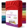 EllaTex Frottee Spannbettlaken 180x200 – 200x200 Baumwolle Produktbild-Vorschau 1