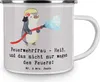 Mr. & Mrs. Panda Pott Feuerwehrfrau Heiß - Grau Pastell - Produktbild-Vorschau 3