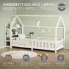 ML-Design Kinderbett 90x200cm mit Rausfallschutz, Regal, Produktbild-Vorschau 2