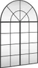 vidaXL Miroir mural noir 80x120 cm bombé fer Voir les images du produit 1