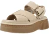 Clarks Damen Klassische Sandalen CL26181202 Farbe: Beige Produktbild-Vorschau 1