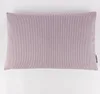 Kissenhülle Dobby Streifen lila beige div. Größen von Produktbild-Vorschau 1