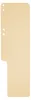 Exacompta 13722B Elfenbeinschwanzfeile 320g 100x318mm Produktbild-Vorschau 1