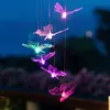Solarleuchten Windspiele für Draußen,Schmetterling Produktbild-Vorschau 5