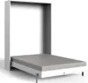 Schrankbett 140x200 cm weiß Jugendbett Gästebett Klappbett Produktbild-Vorschau 3
