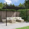 Pergola mit Schiebedach Anthrazit 295x292x230 cm Produktbild-Vorschau 2