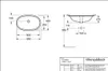 Villeroy & Boch 41626001, Oval, Weiß, 600 mm, 350 mm, 8,7 Produktbild-Vorschau 6
