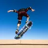 Skateboard mit Leuchtende max. Belastung 150 kg Ahorn für Produktbild-Vorschau 3