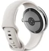 Google Pixel Watch 4 (45 mm), WiFi, zilver/porselein Productafbeelding-voorbeeld 3
