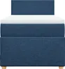 Boxspringbett mit Matratze Blau 90x190 cm Stoff Produktbild-Vorschau 6