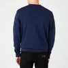 WRANGLER Herren, Sweatshirt SIGN OFF CREW, 4XL, Blau, Produktbild-Vorschau 4
