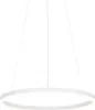 Design Hängelampe Weiß 60 cm inkl  LED 3 Stufig dimmbar Produktbild-Vorschau 1