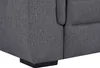 Vente-unique VERETO, Liegestuhlsofa, Wohnzimmer, Grau, 2 Produktbild-Vorschau 3