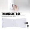 Transparante thermostaatkast met sleutel, die de Productafbeelding-voorbeeld 4