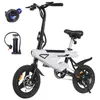 A02 E-Bike Klapprad 14 Zoll, 250W Pedelec 25 km/h, 36V Produktbild-Vorschau 2