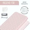 2er Set Spannbettlaken für Baby aus Baumwolle 90x55 cm auch Produktbild-Vorschau 2