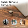 ECENCE Türstopper Boden zum Schrauben 2x Türaufhalter Produktbild-Vorschau 3