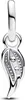 A close-up studio shot of a silver charm. Anteprima dell’immagine prodotto