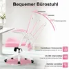 Bürostuhl ergonomisch mit Mesh-Rückenlehne, 90° klappbare Produktbild-Vorschau 6
